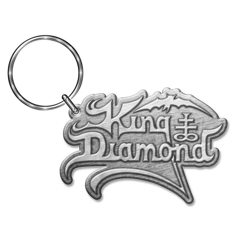 King Diamond - Logo Sleutelhanger - Zilverkleurig